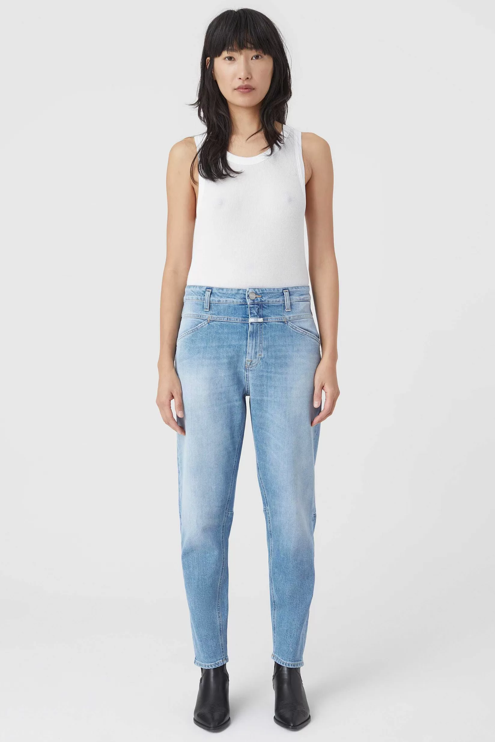 Sale CLOSED Relaxte Jeans - Stijlnaam X-Lent Lichtblauw