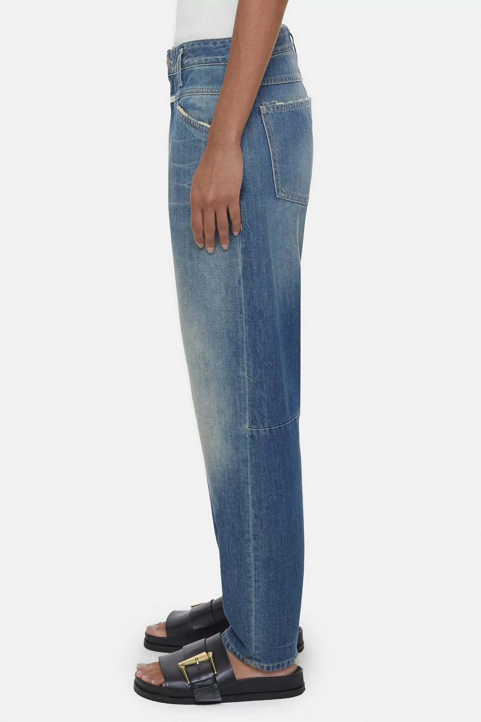 Discount CLOSED Relaxte Jeans - Stijlnaam X-Lent Midden Blauw