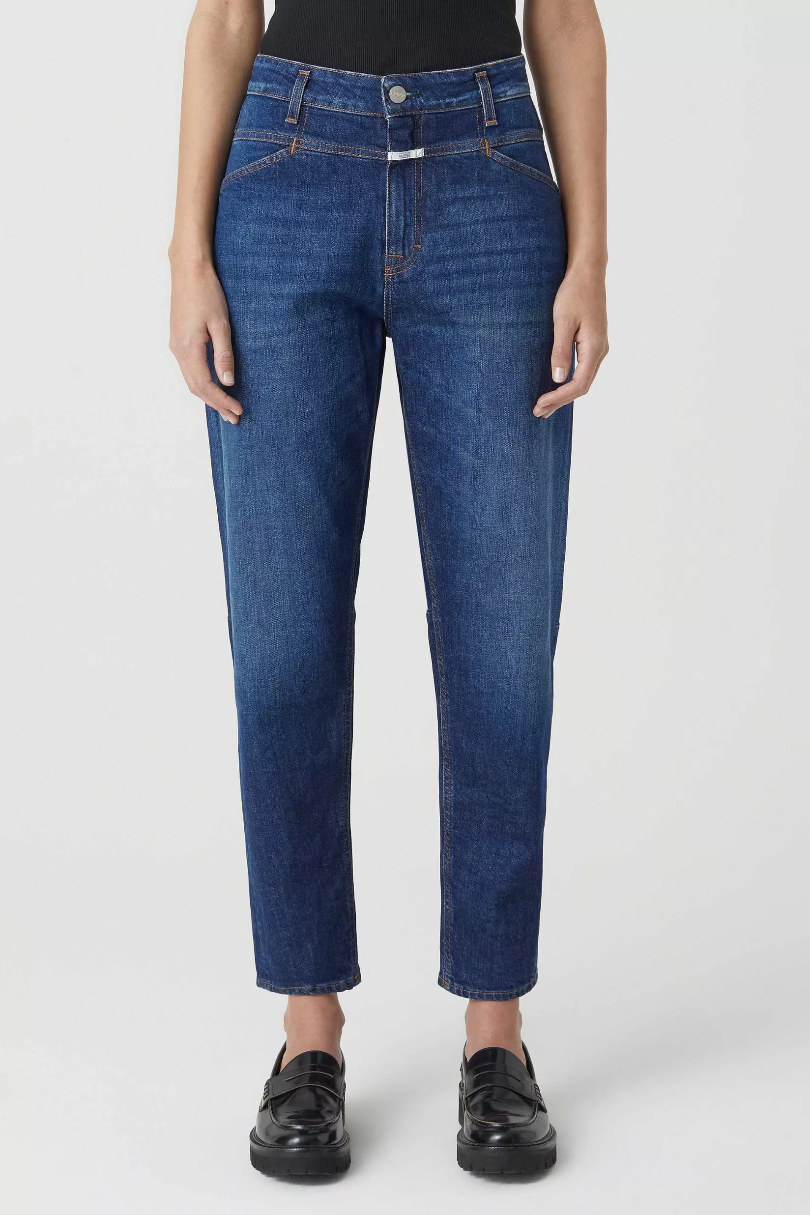 Shop CLOSED Relaxte Jeans - Stijlnaam X-Lent Donkerblauw