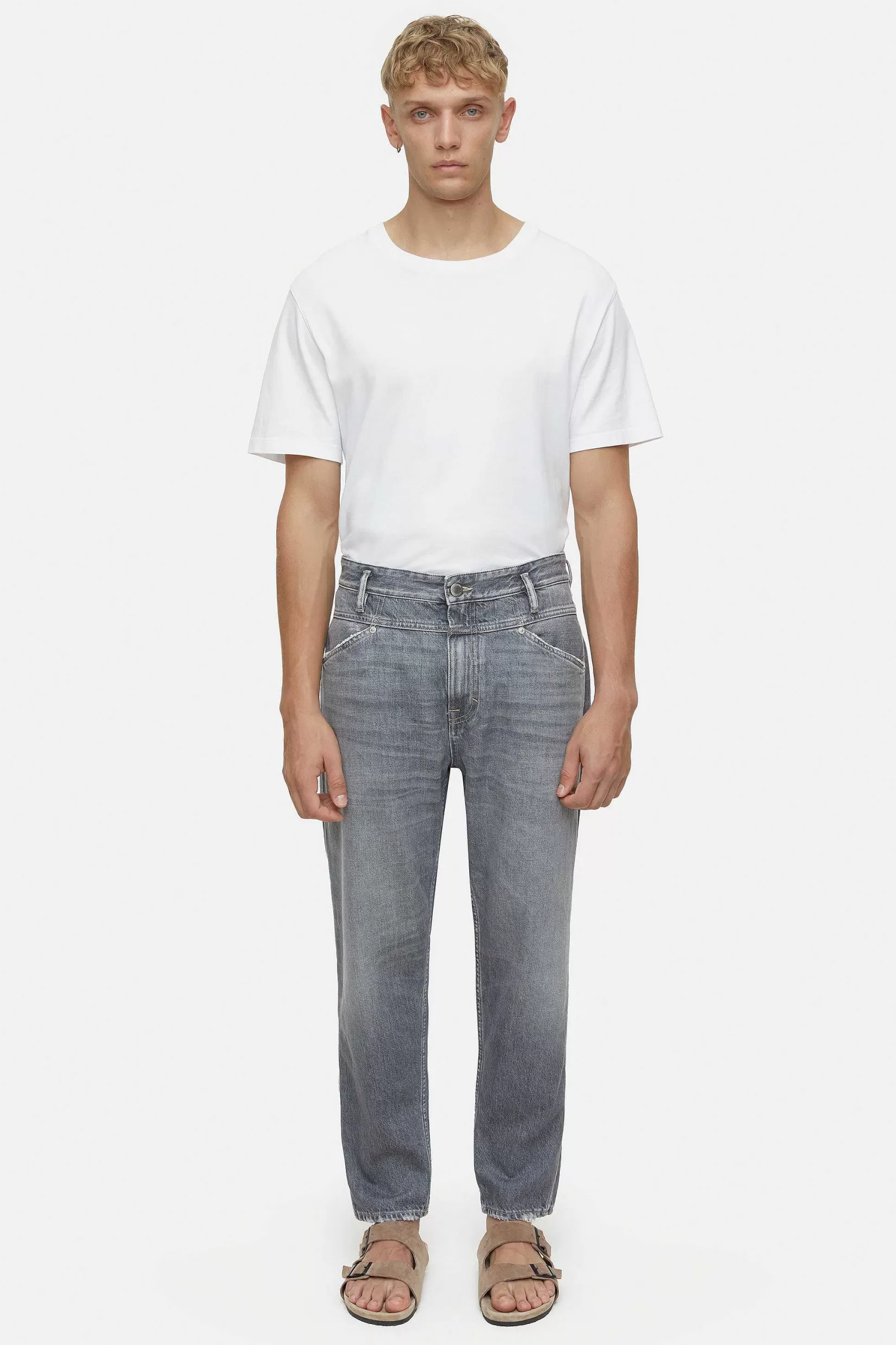 Store CLOSED Relaxte Jeans - Stijlnaam X-Lent Tapered Donker Grijs