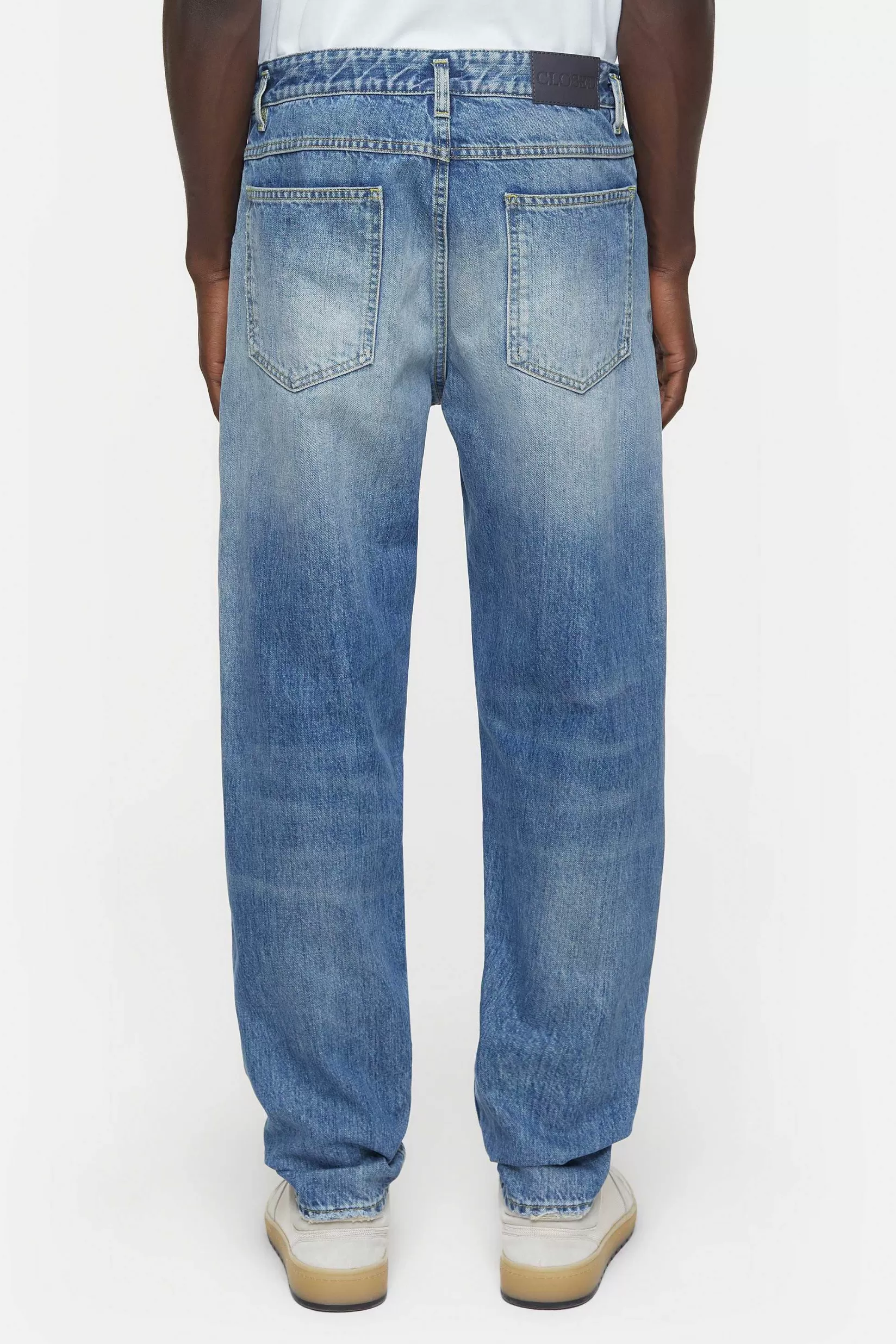 Store CLOSED Relaxte Jeans - Stijlnaam X-Lent Tapered Midden Blauw