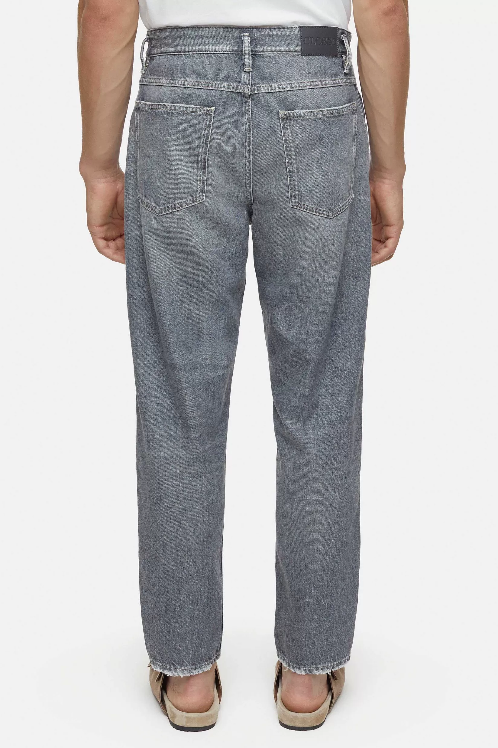 Store CLOSED Relaxte Jeans - Stijlnaam X-Lent Tapered Donker Grijs