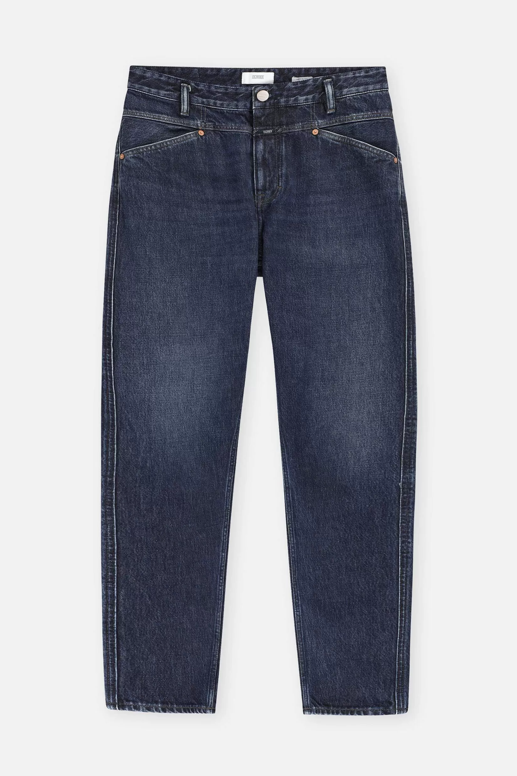 New CLOSED Relaxte Jeans - Stijlnaam X-Lent Tapered Donkerblauw