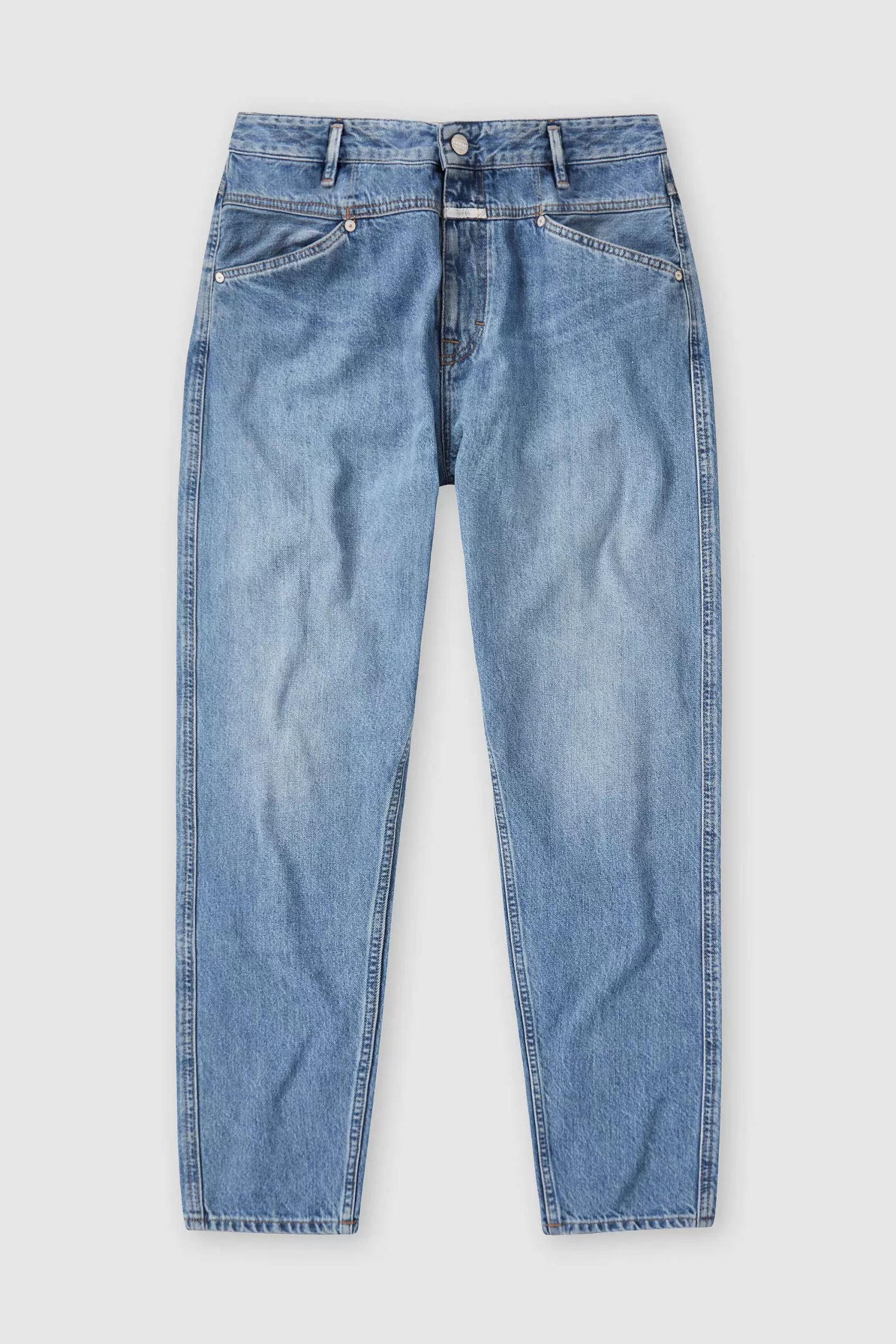 Best CLOSED Relaxte Jeans - Stijlnaam X-Lent Tapered Midden Blauw