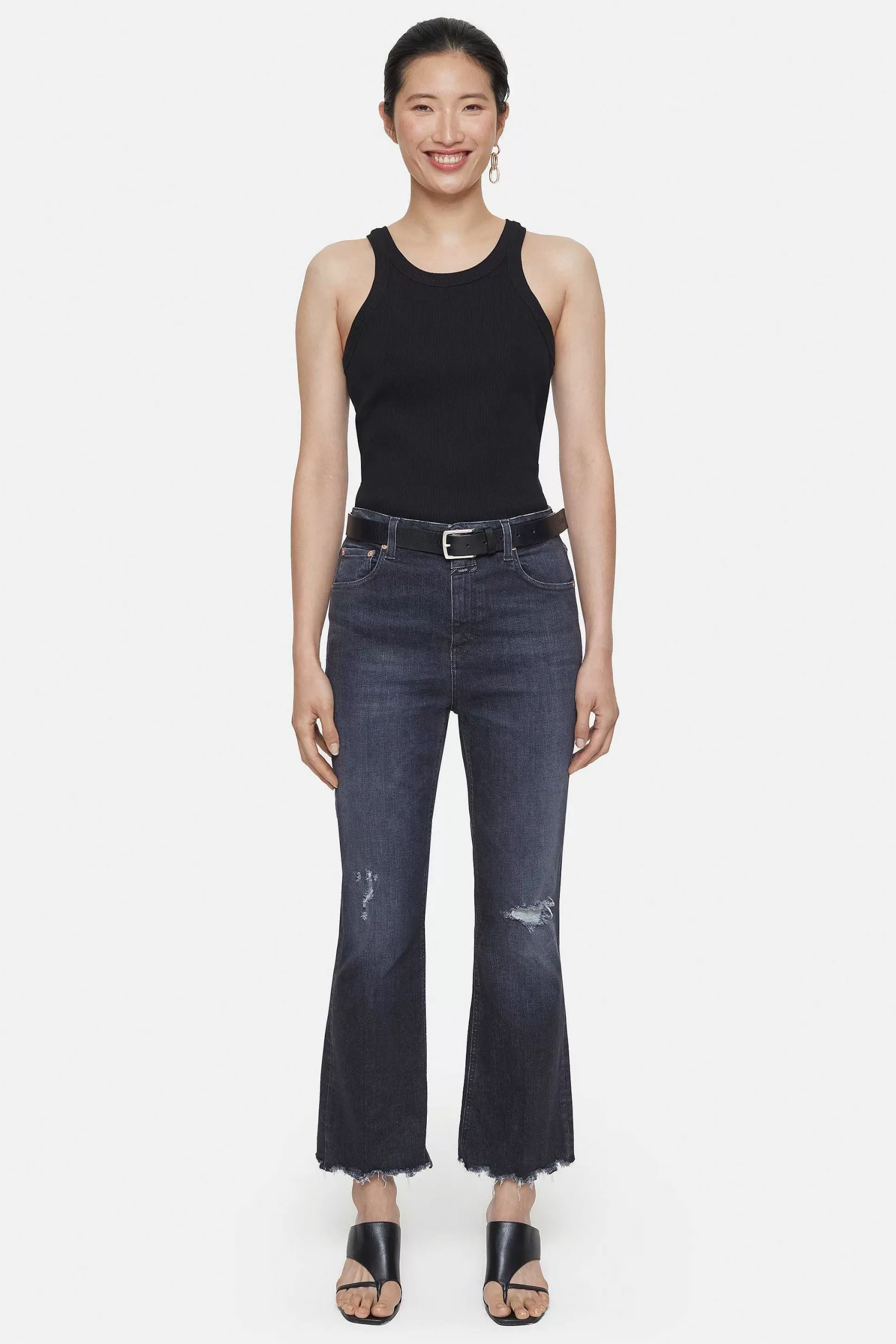 Cheap CLOSED Skinny Jeans - Stijlnaam Hi-Sun Donker Grijs