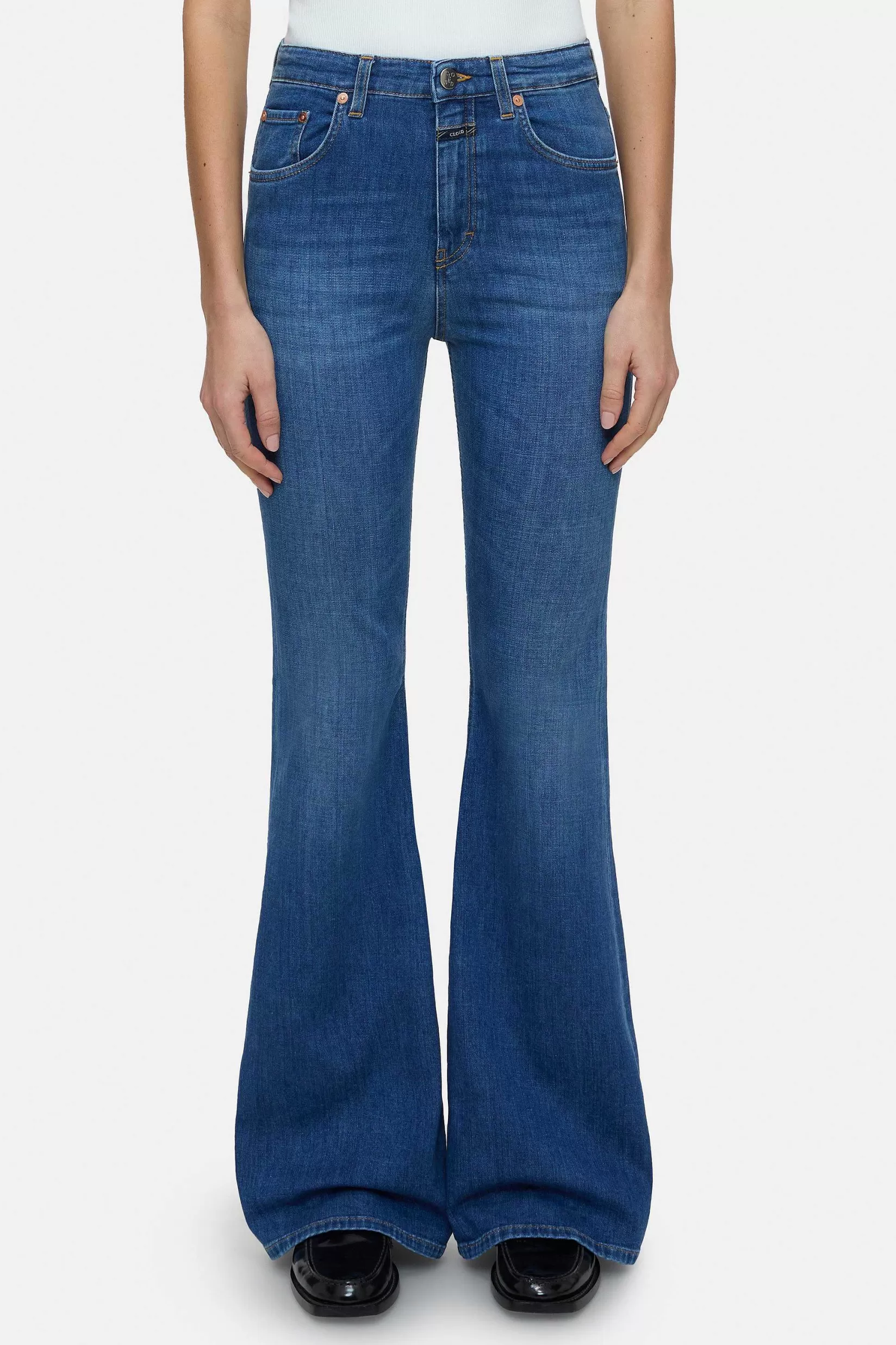 Outlet CLOSED Skinny Jeans - Stijlnaam Rawlin Donkerblauw