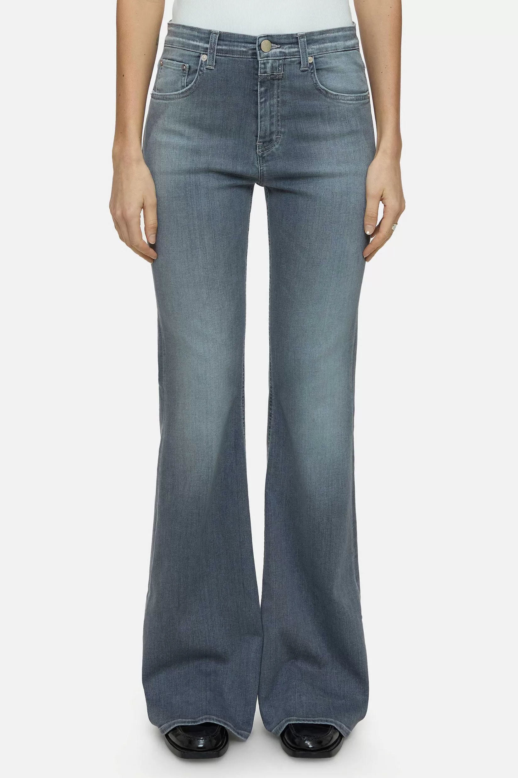 Cheap CLOSED Skinny Jeans - Stijlnaam Rawlin Midden Grijs