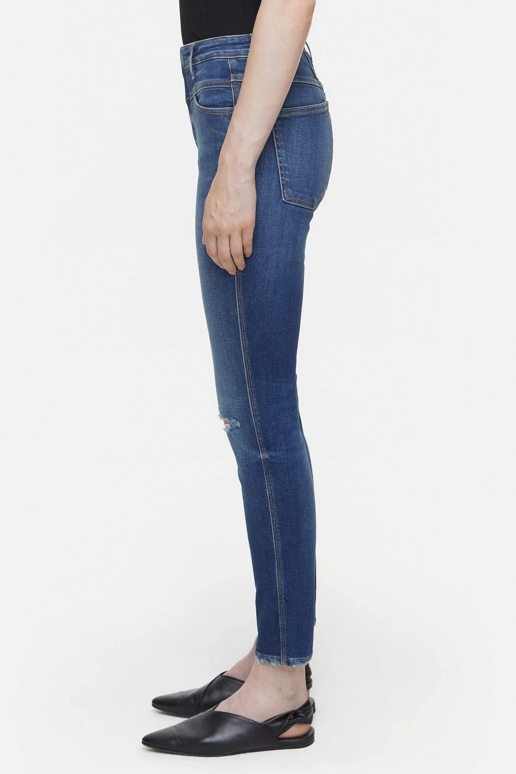 Best CLOSED Skinny Jeans - Stijlnaam Skinny Pusher Donkerblauw