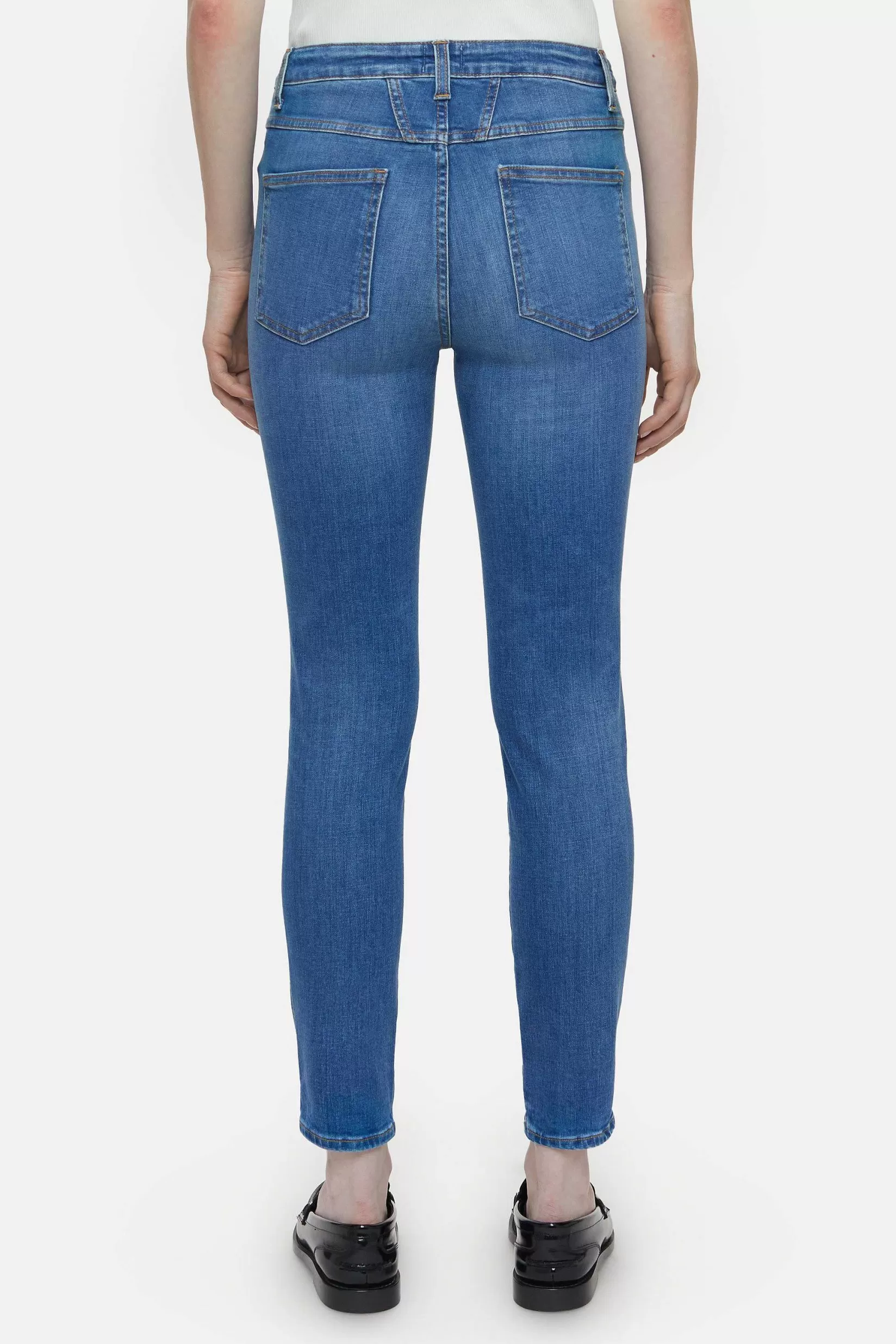 Cheap CLOSED Skinny Jeans - Stijlnaam Skinny Pusher Midden Blauw