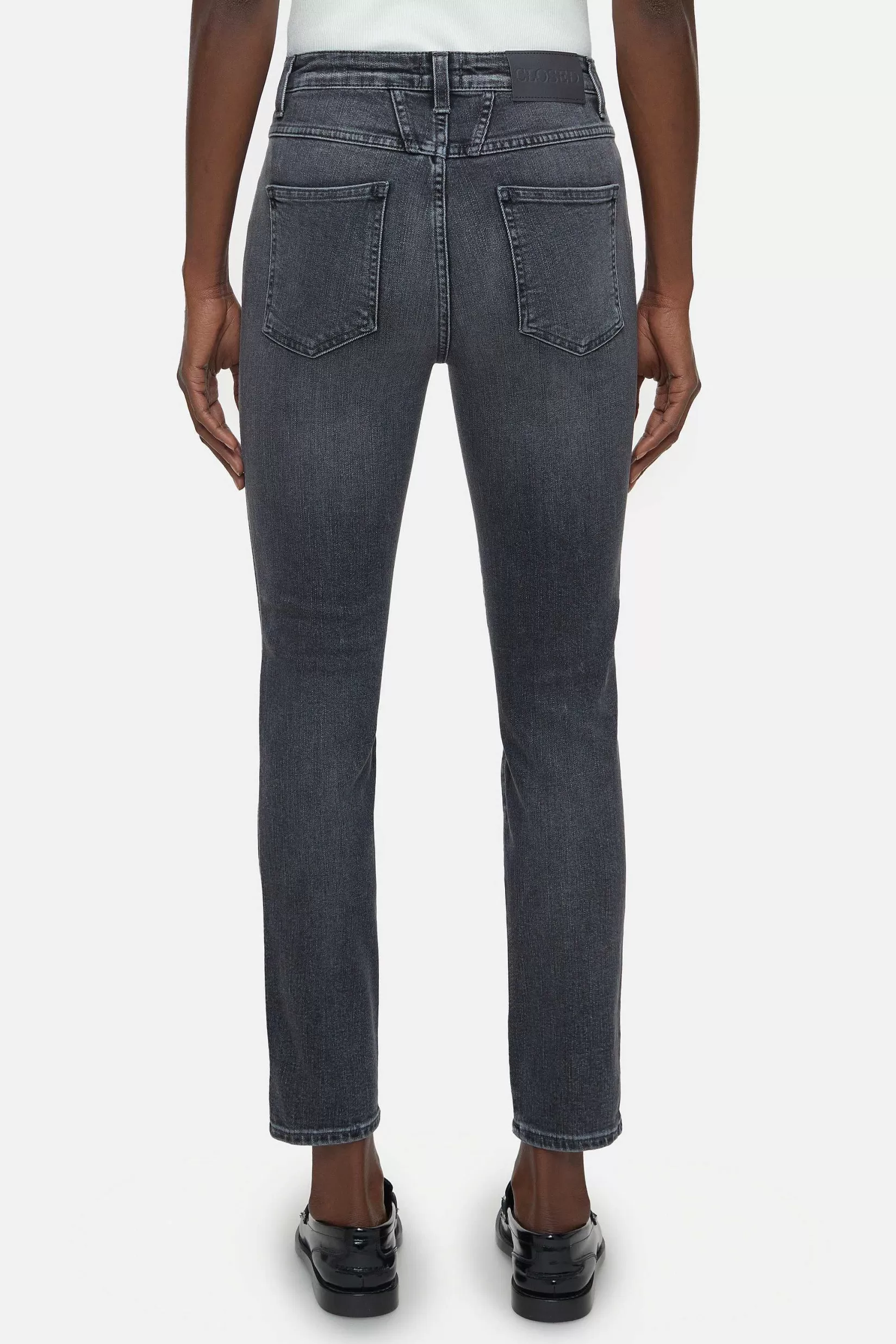 New CLOSED Skinny Jeans - Stijlnaam Skinny Pusher Midden Grijs