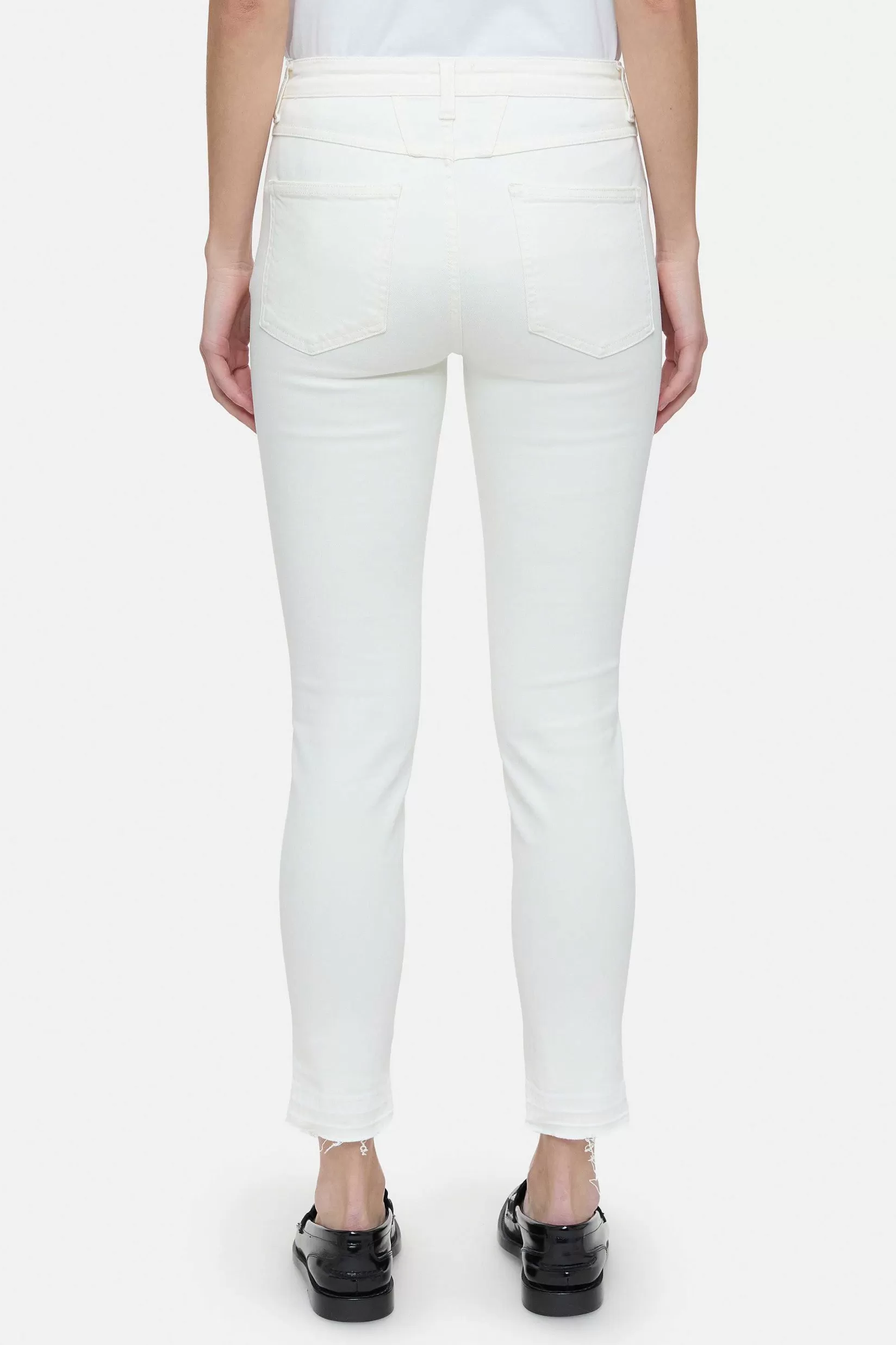 Fashion CLOSED Skinny Jeans - Stijlnaam Skinny Pusher Ivoor