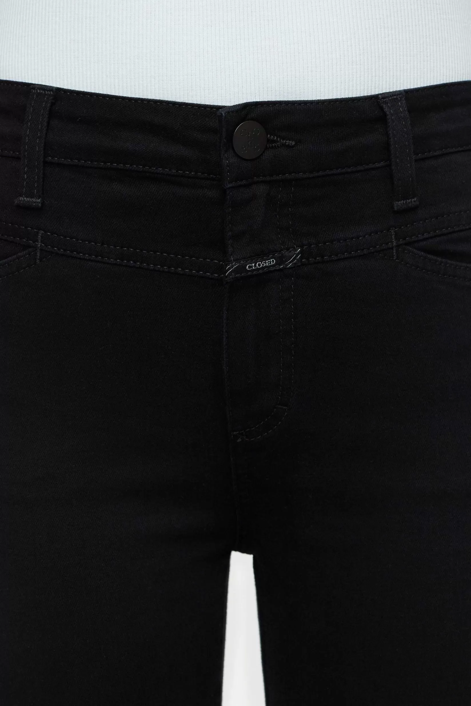 Sale CLOSED Skinny Jeans - Stijlnaam Skinny Pusher Zwart