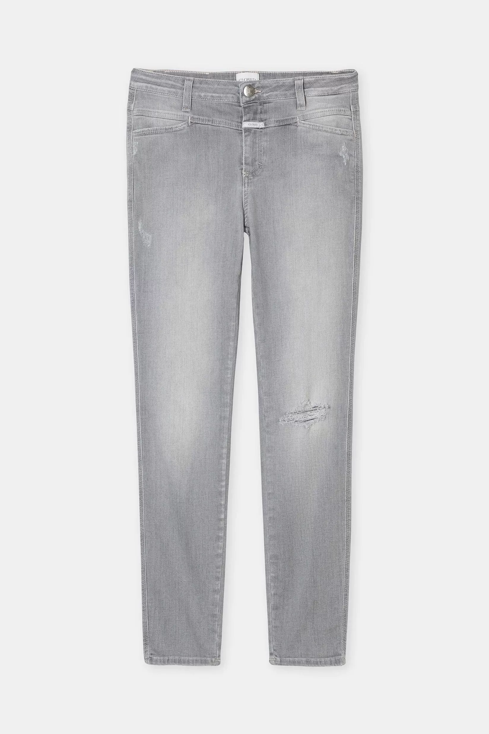 Cheap CLOSED Skinny Jeans - Stijlnaam Skinny Pusher Lichtgrijs