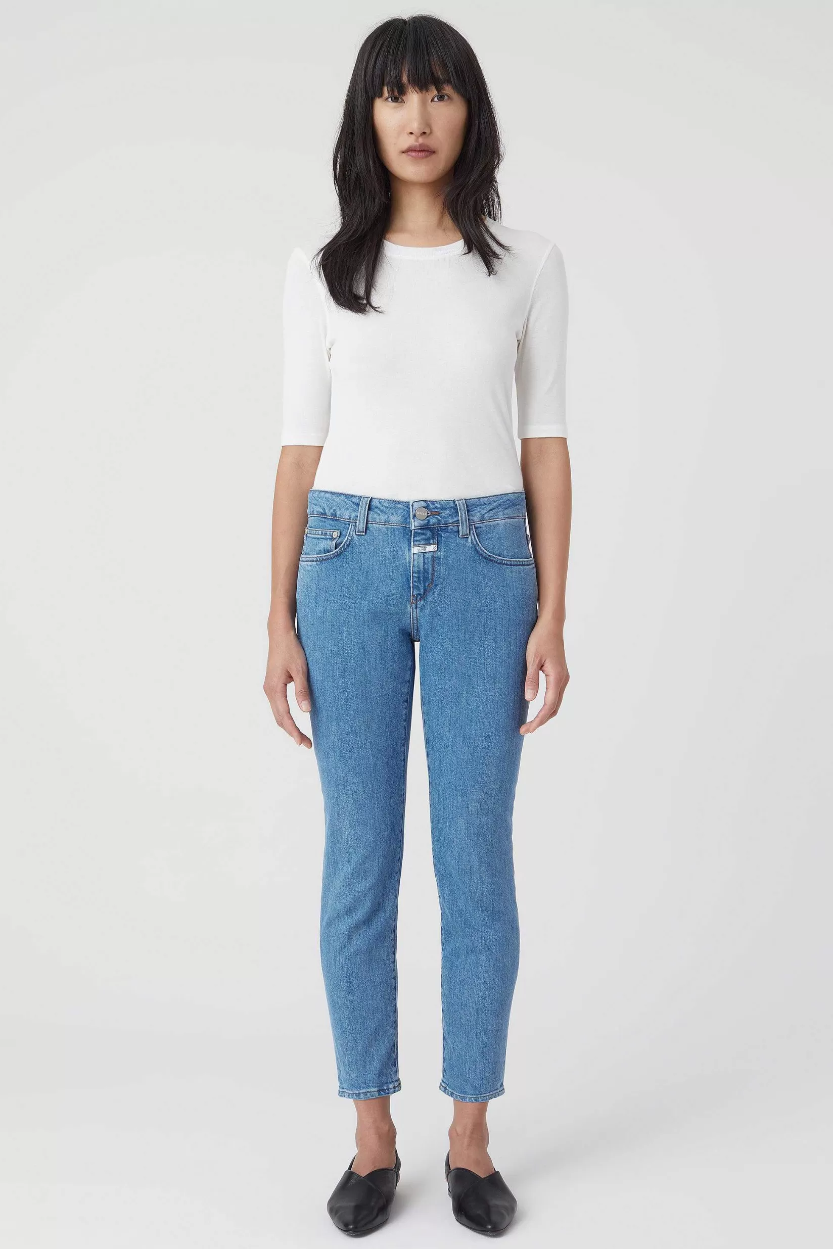 Discount CLOSED Slim Jeans - Stijlnaam Baker Midden Blauw