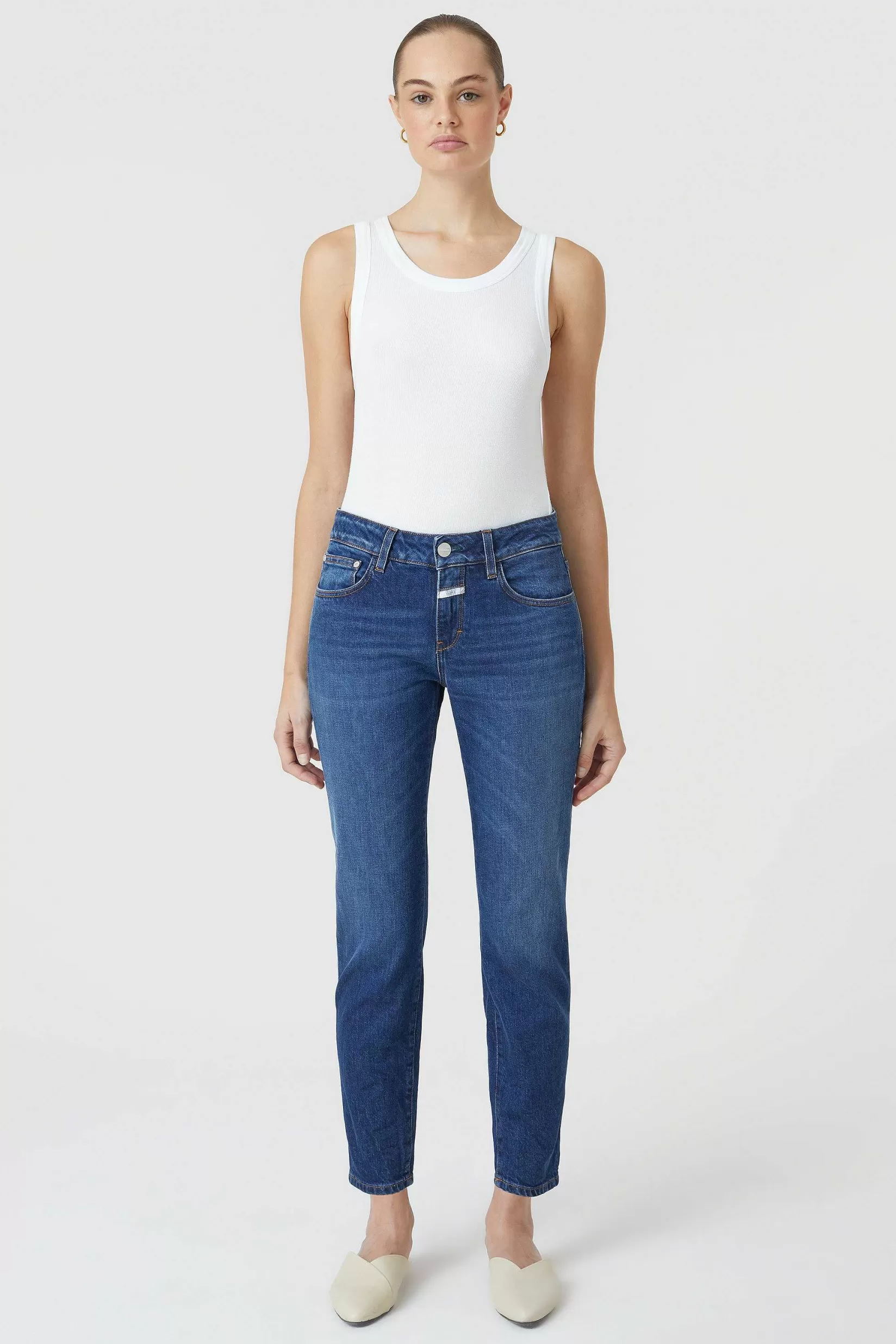 Fashion CLOSED Slim Jeans - Stijlnaam Baker Donkerblauw