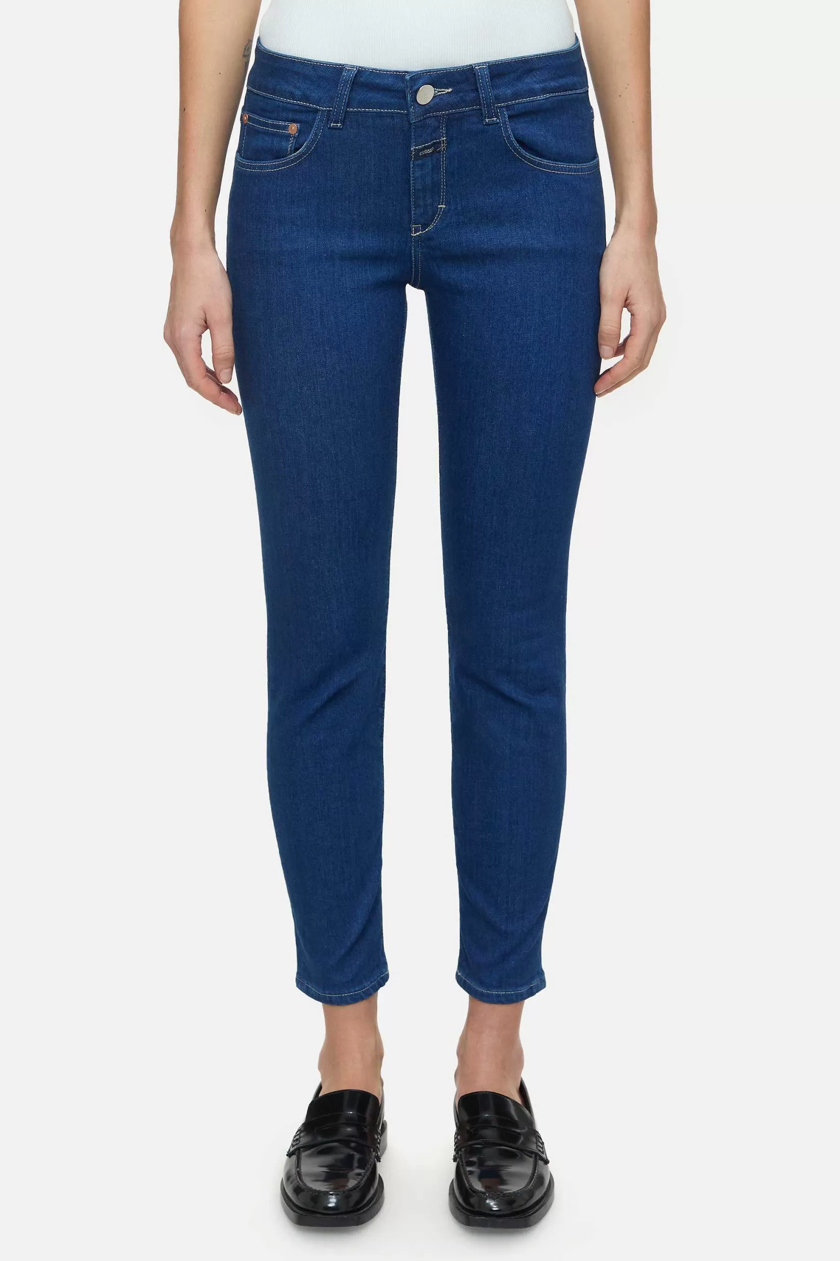 Fashion CLOSED Slim Jeans - Stijlnaam Baker Donkerblauw