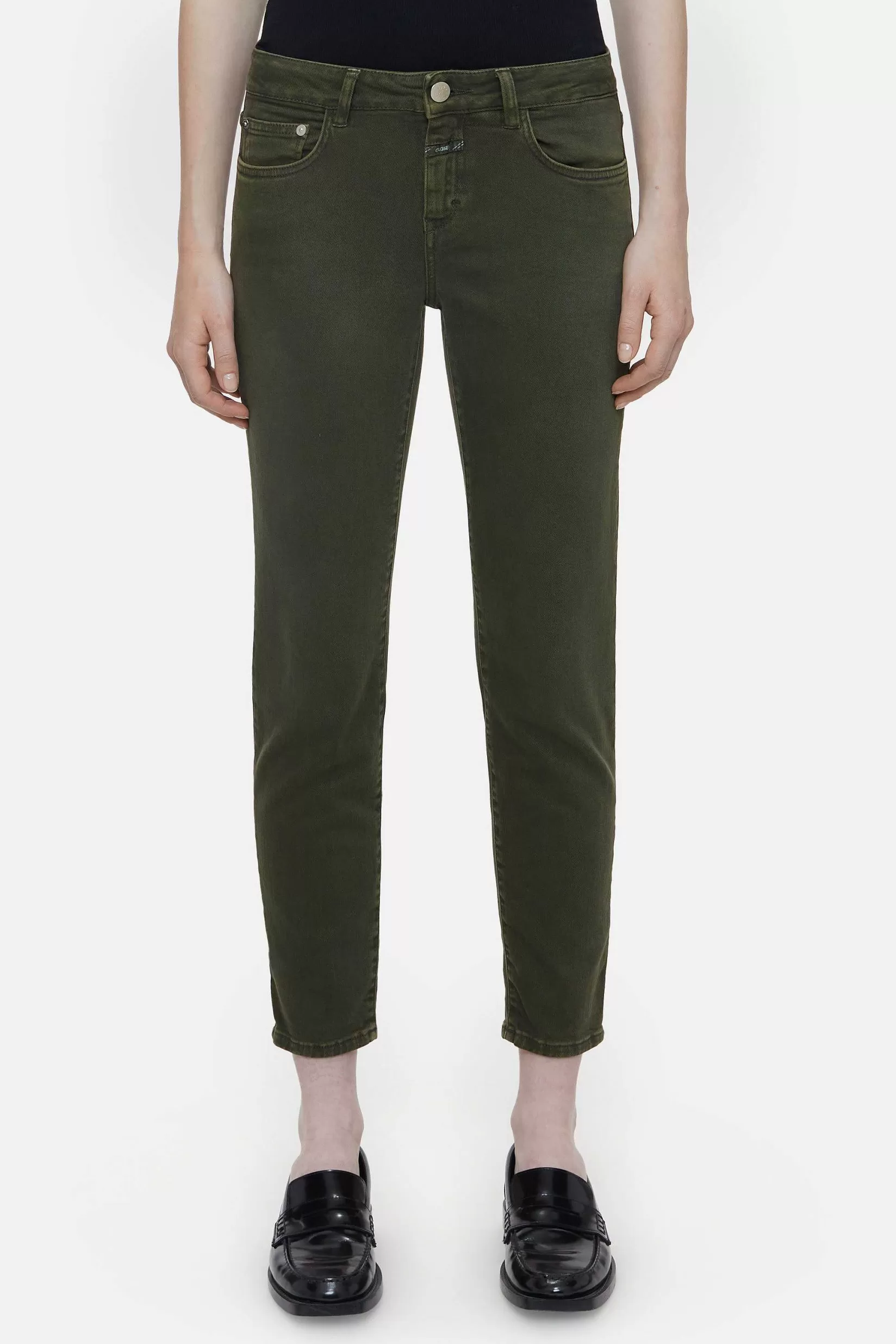 Cheap CLOSED Slim Jeans - Stijlnaam Baker Groen Onkruid