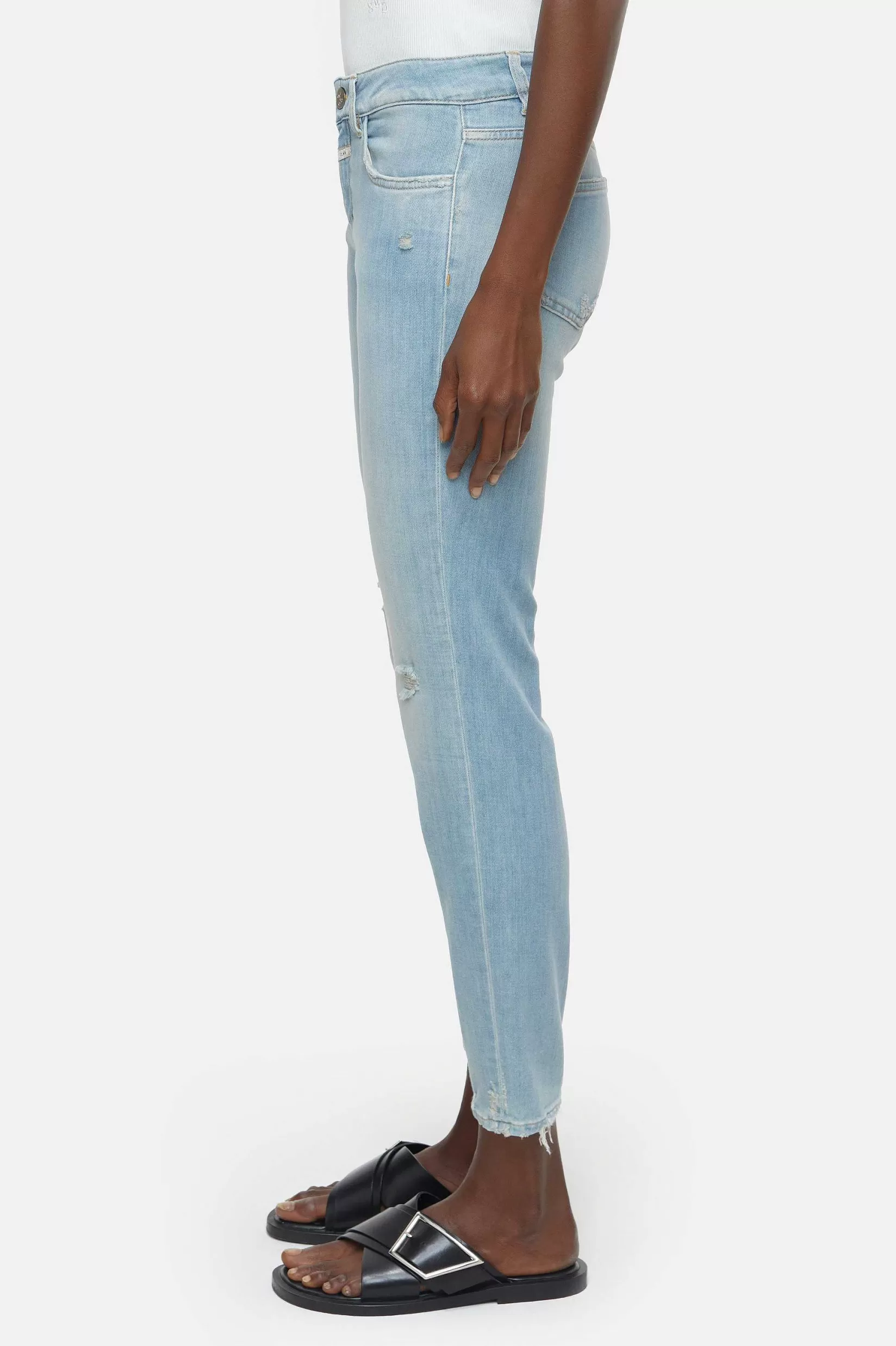 Shop CLOSED Slim Jeans - Stijlnaam Baker Lichtblauw