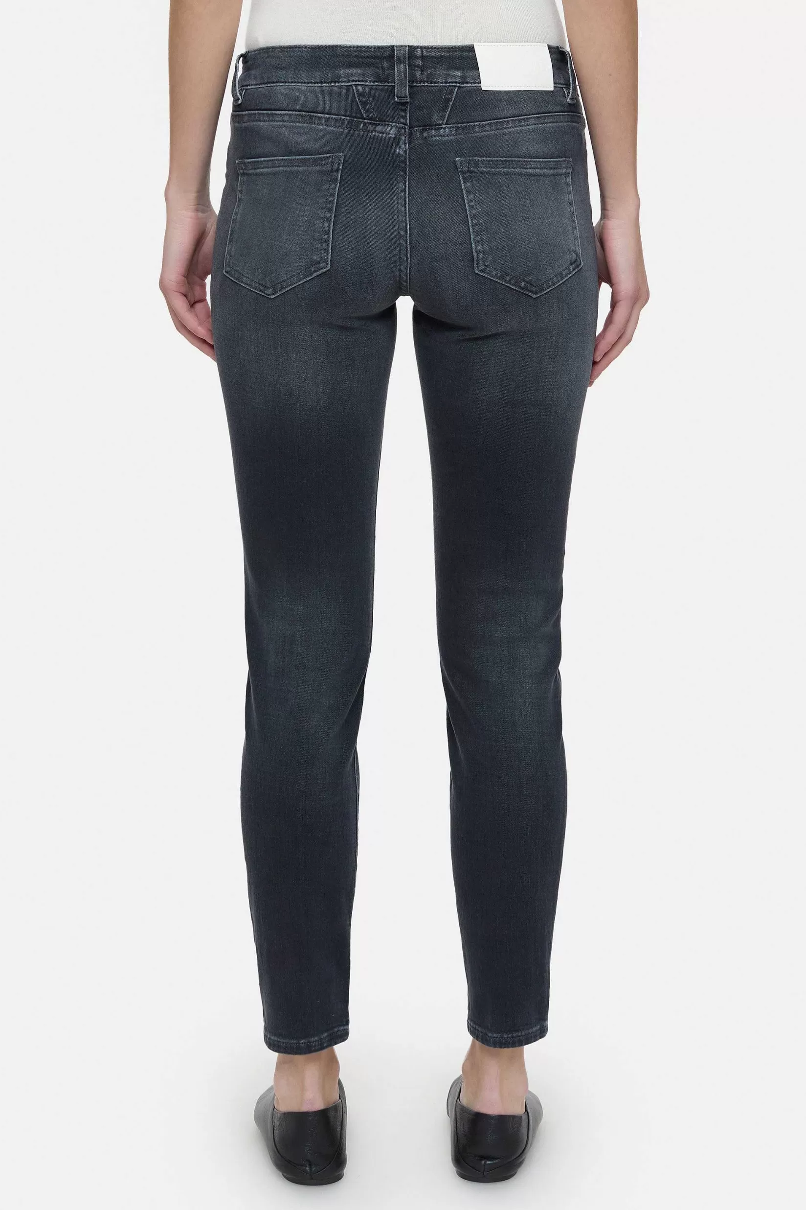 Best CLOSED Slim Jeans - Stijlnaam Baker Donker Grijs