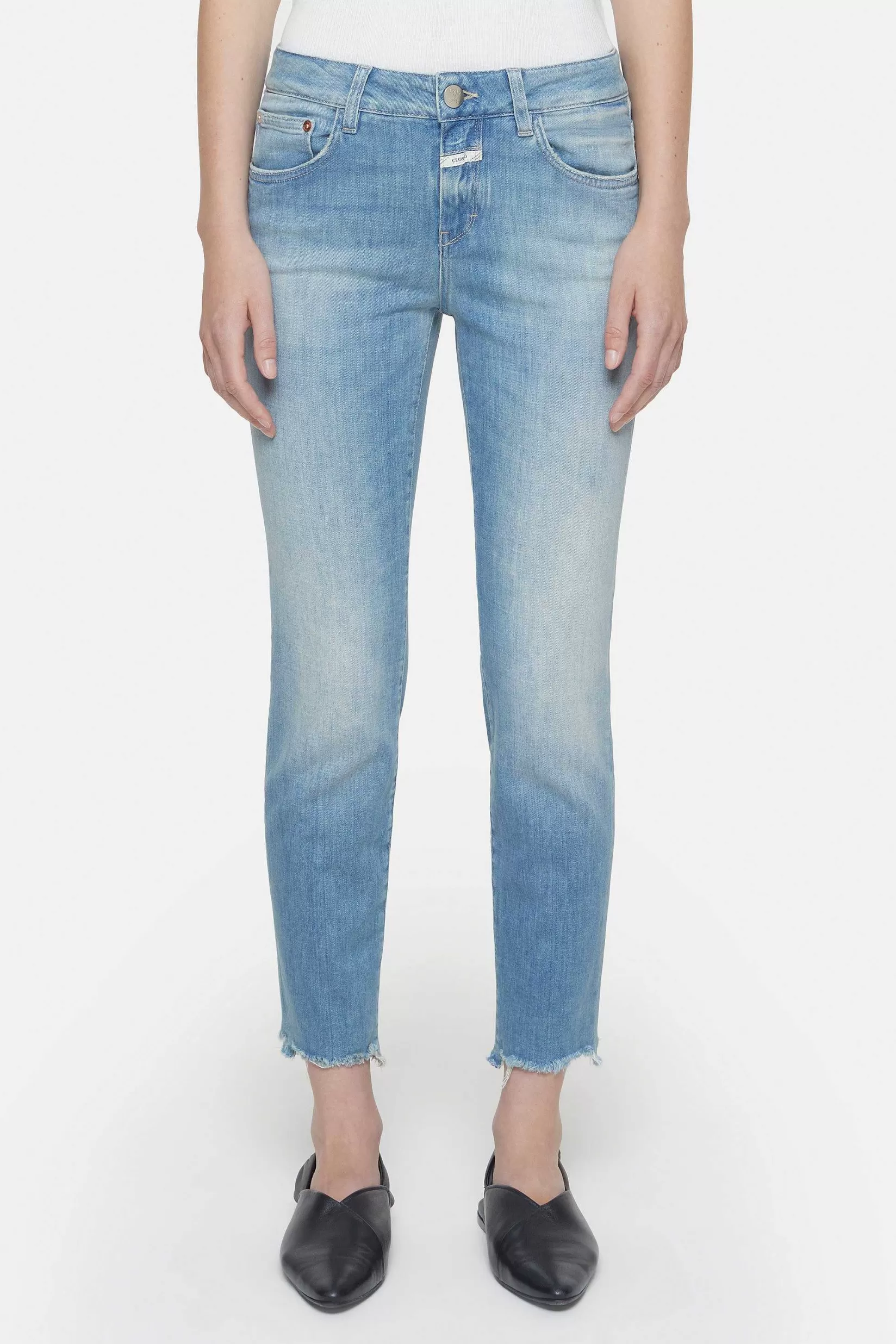 Best Sale CLOSED Slim Jeans - Stijlnaam Baker Midden Blauw