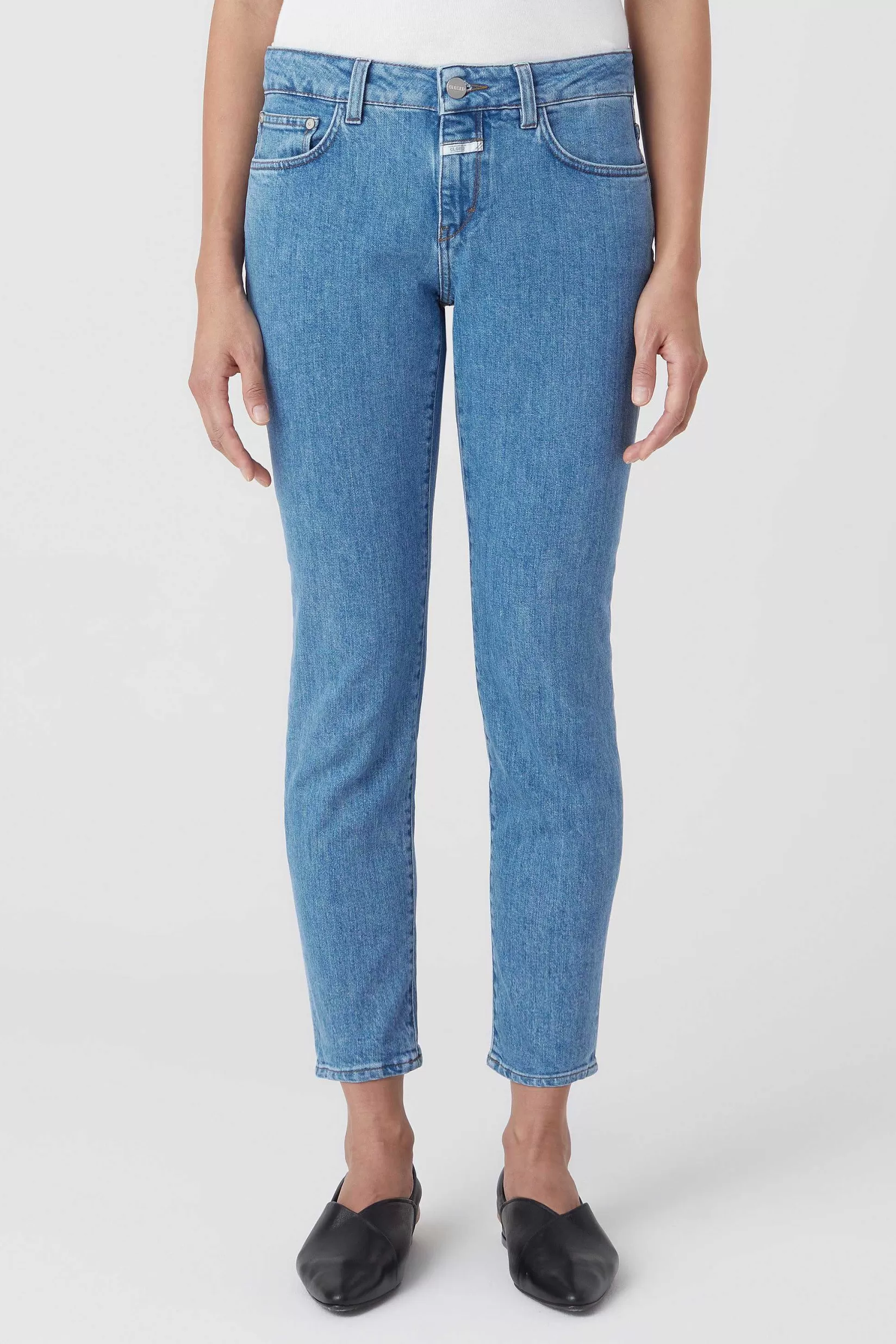 Best Sale CLOSED Slim Jeans - Stijlnaam Baker Midden Blauw