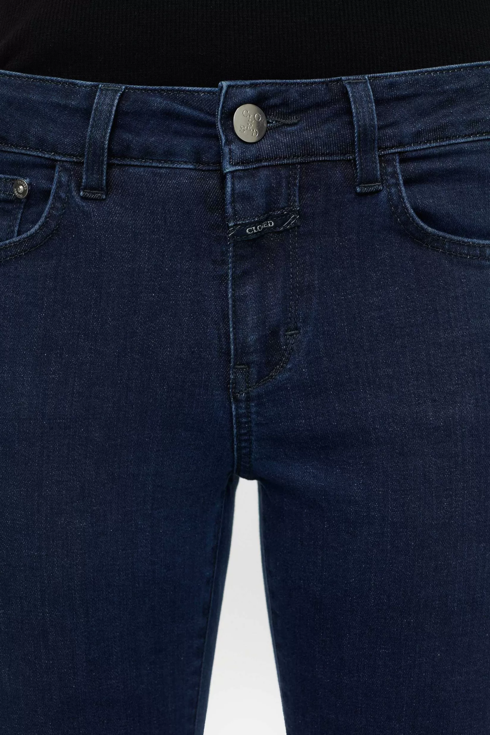 Hot CLOSED Slim Jeans - Stijlnaam Baker Donkerblauw