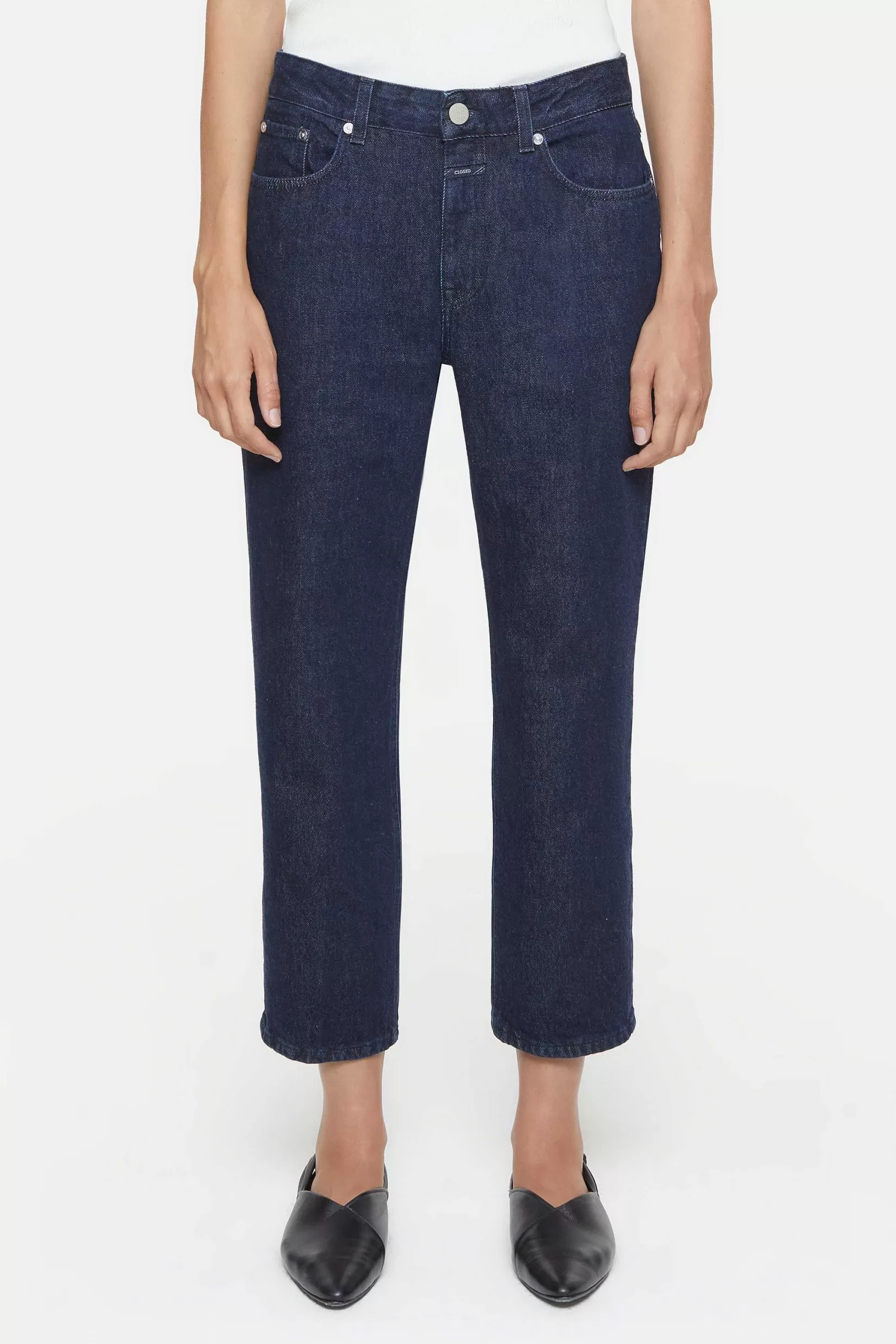 Outlet CLOSED Slim Jeans - Stijlnaam Milo Donkerblauw