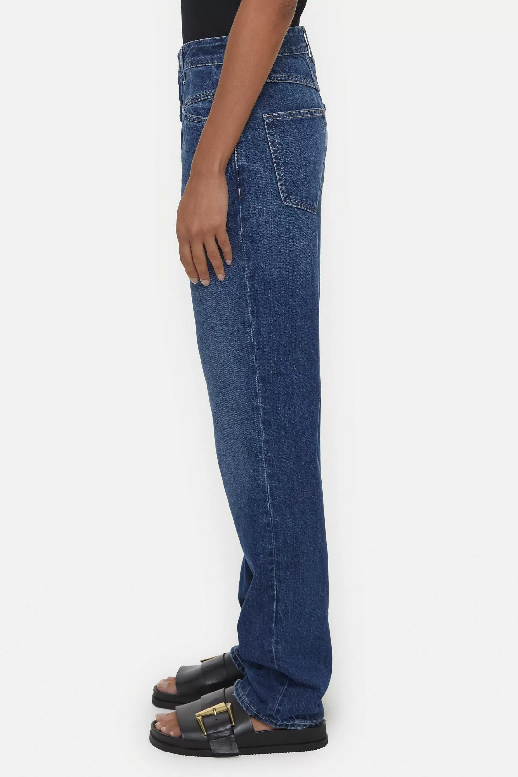 Online CLOSED Slim Jeans - Stijlnaam Straight-X Donkerblauw