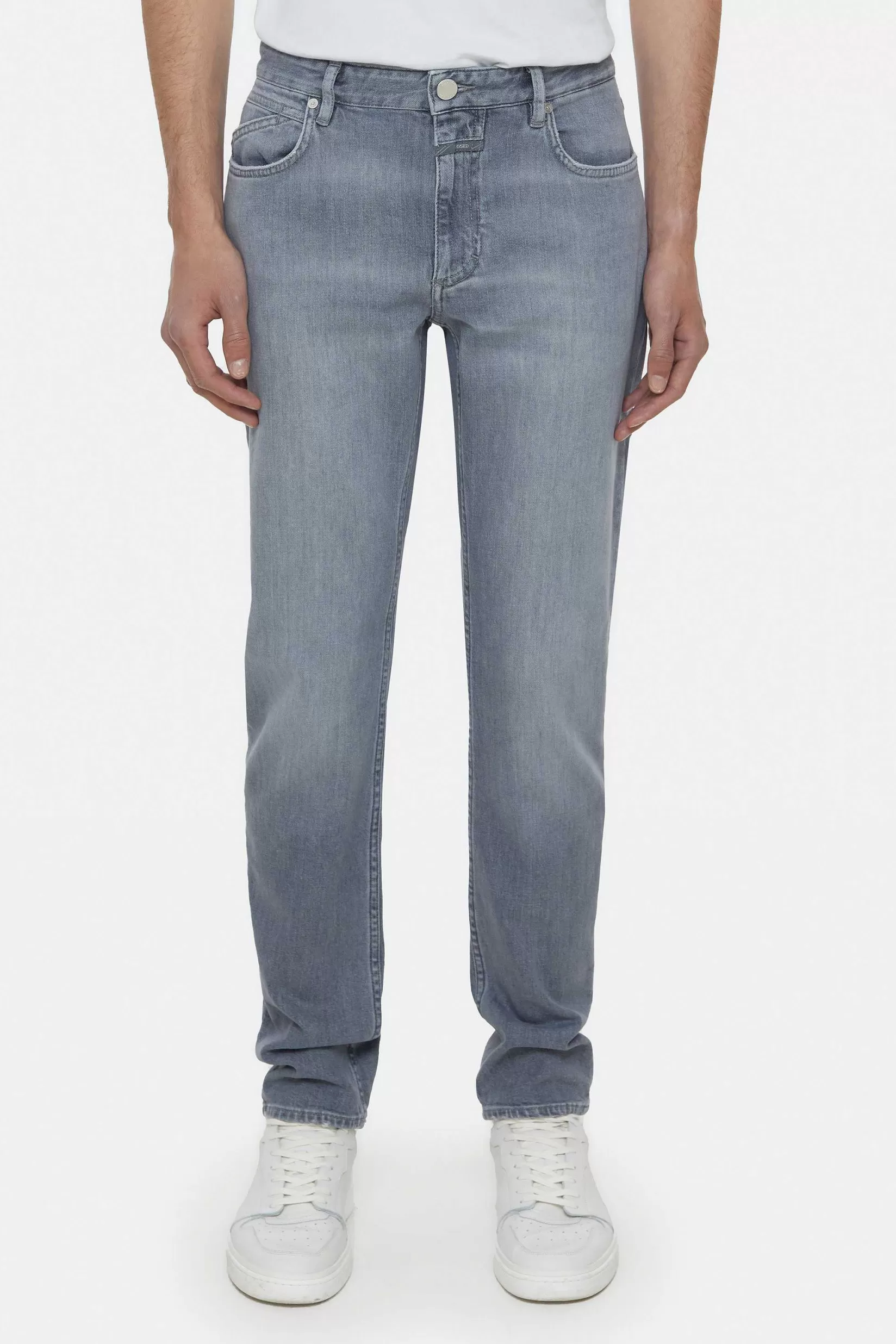 Outlet CLOSED Slim Jeans - Stijlnaam Unity Slim Lichtgrijs