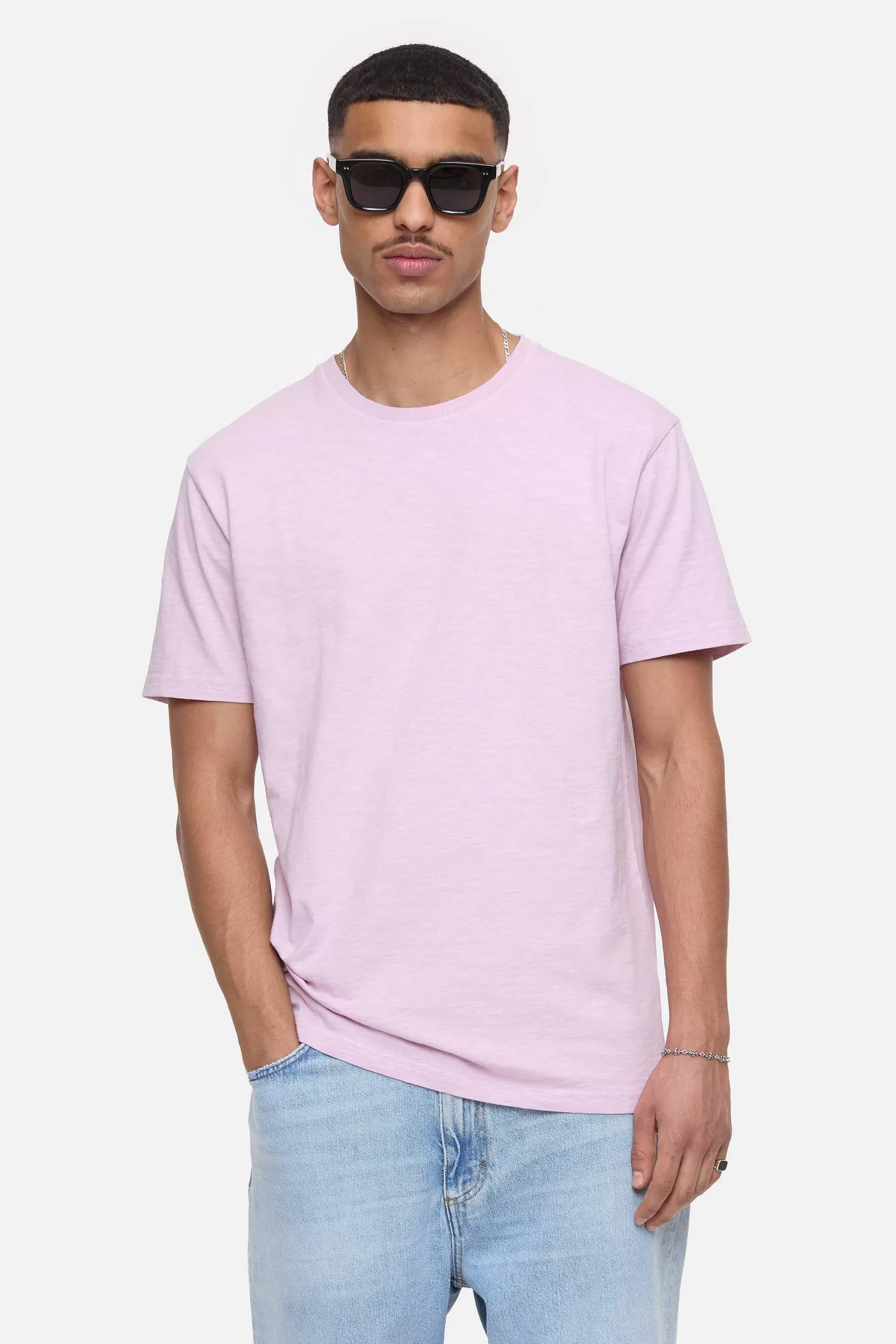 Cheap CLOSED T-Shirt Van Biologisch Katoen Smoothie Roze