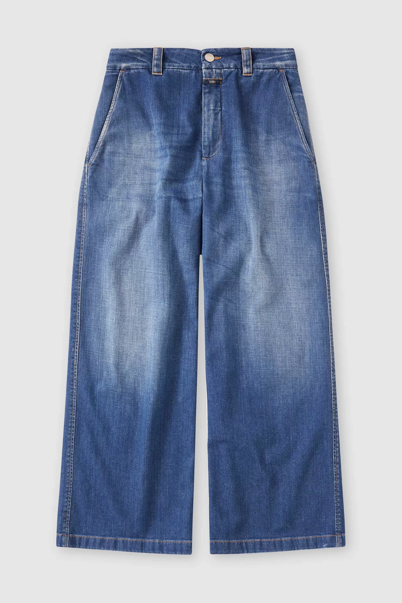 Hot CLOSED Wijde Jeans - Stijlnaam Barton Donkerblauw