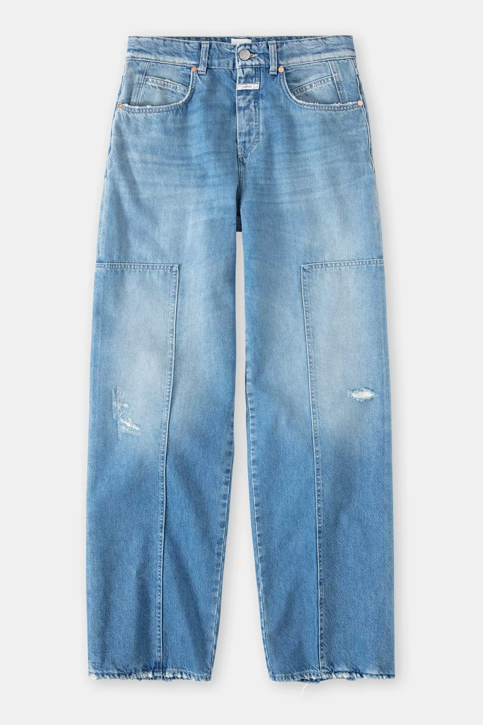 New CLOSED Wijde Jeans - Stijlnaam Nikka Midden Blauw